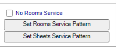 Room service Options section on the Other tab in the Room Plan Types Maintenance screen